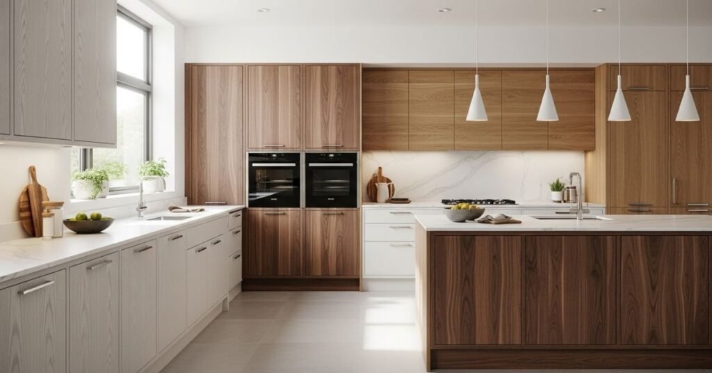 Natural Wood Cabinets